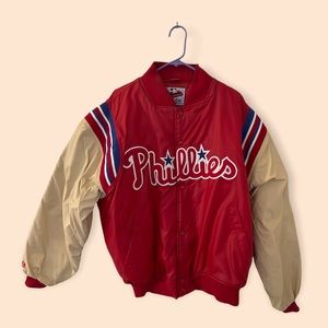 Vintage Phillies Jacket Authentic Majestic Size (L) Large